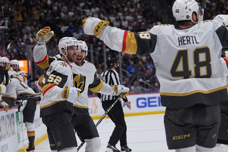 Vegas Golden Knights se potřetí v historii klubu dostali do Final Four NHL